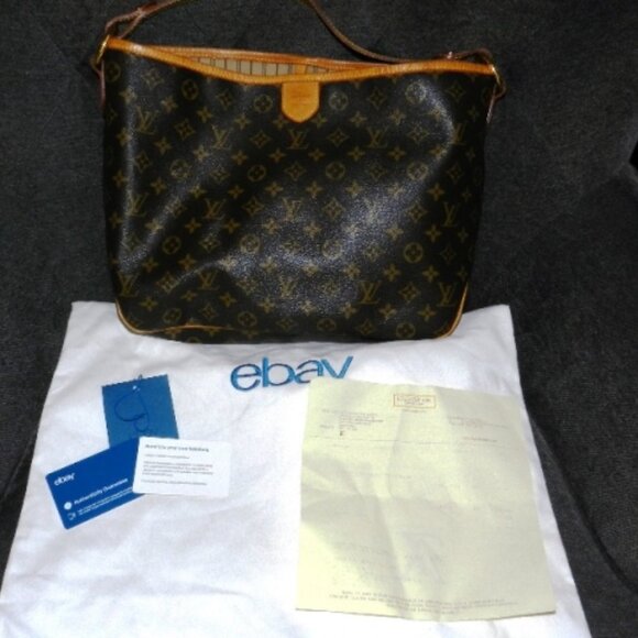 👜 Authentic Louis Vuitton Delightful Canvas Monogram PM Shoulder Bag M40352 👜 - Picture 1 of 15